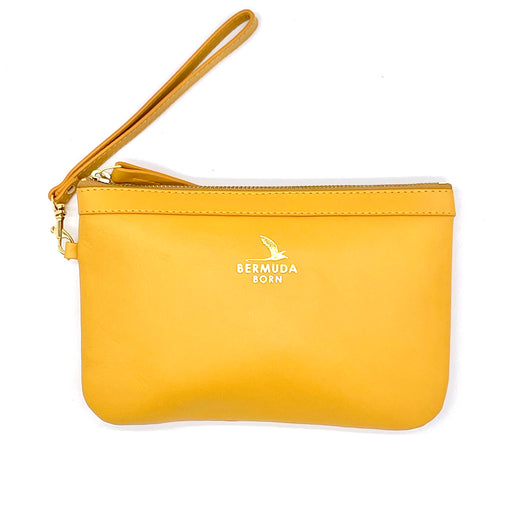 Mustard Tobacco Bay Clutch Bag
