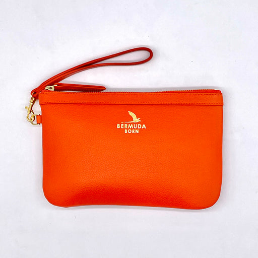 Orange Tobacco Bay Clutch Bag