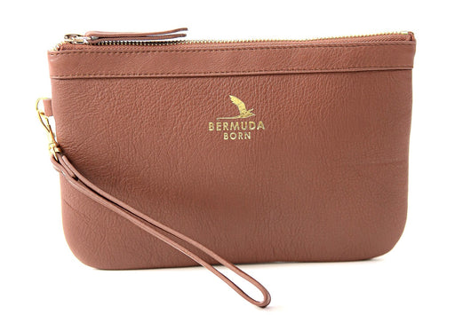 Brown Tobacco Bay Clutch Bag