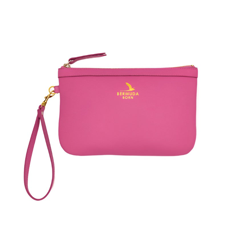 Light Pink Tobacco Bay Clutch Bag